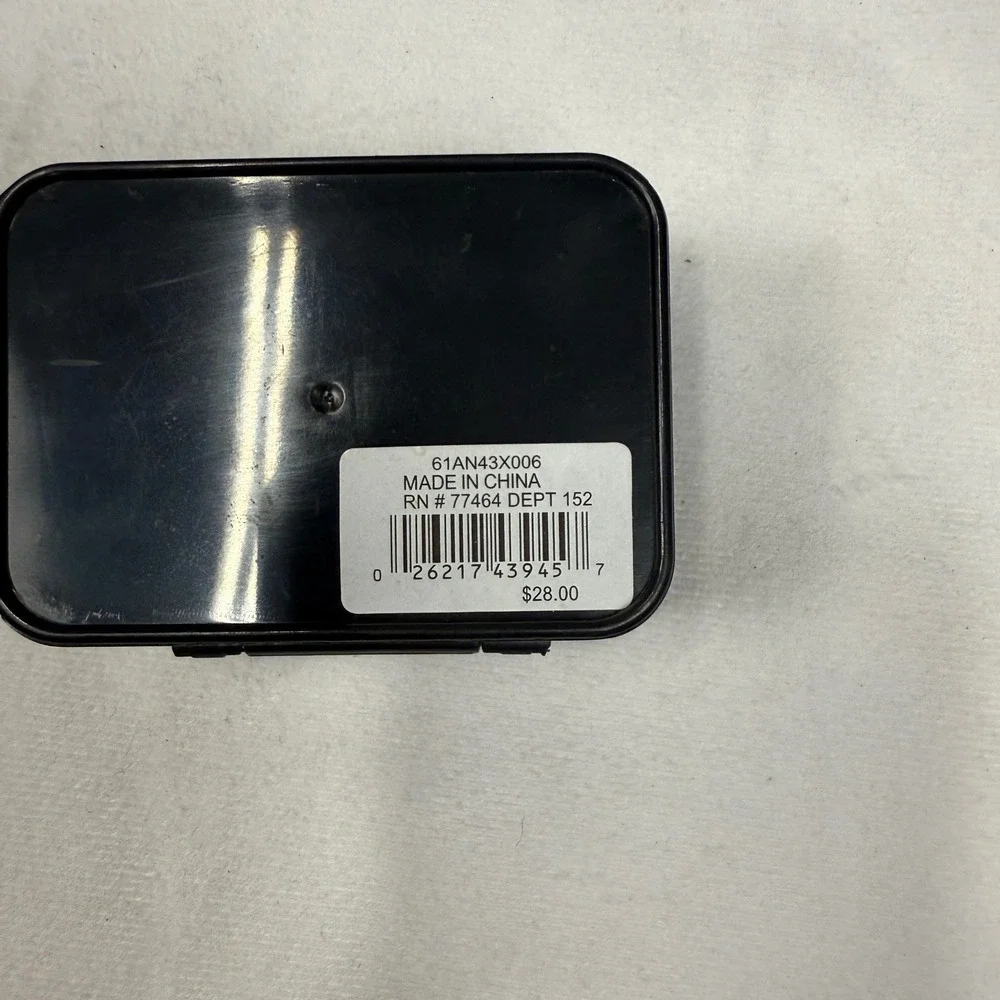 Apt 9 Mens Silver Tone Striped Rectangular Cufflinks 61AN43X006 New in Box